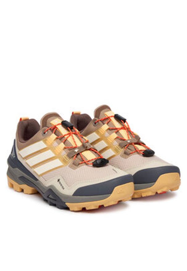 Adidas - adidas Trekkingi Terrex Skychaser Gore-Tex JR3961 Beżowy. Kolor: beżowy. Materiał: materiał