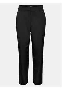 Vero Moda Chinosy Nila 10320940 Czarny Tapered Fit. Kolor: czarny. Materiał: syntetyk #4