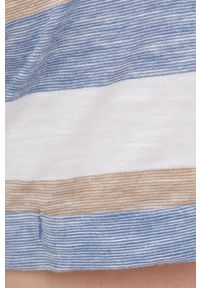 !SOLID - Solid t-shirt bawełniany wzorzysty. Kolor: niebieski. Materiał: bawełna