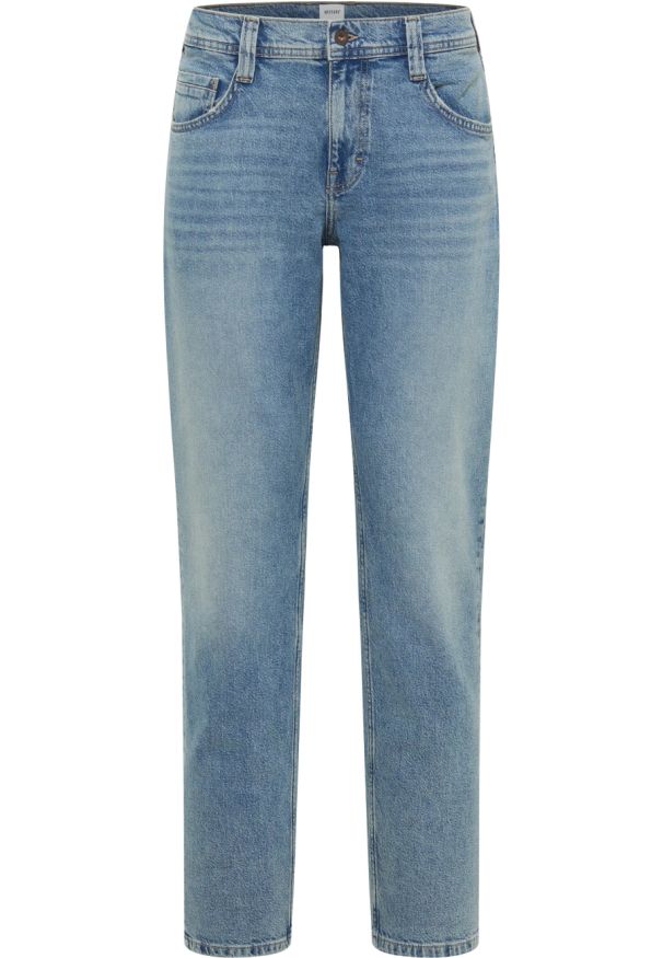 Mustang - Męskie Spodnie Jeansowe MUSTANG Denver Straight Denim Blue 1015887 5000 333