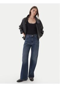 Pinko - PINKO Jeansy Wanda 101733 A2RQ Granatowy Regular Fit. Kolor: niebieski #3