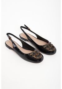 Pinko - Baleriny lakierowana skóra PINKO. Materiał: lakier, skóra
