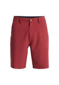 Quiksilver - Spodenki kąpielowe typu amphibian dla Mężczyzn UNION AMPH 20" Czerwony. Kolor: czerwony, wielokolorowy, różowy. Materiał: poliester, elastan, tkanina. Styl: sportowy #1