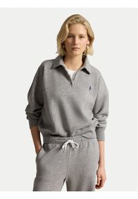 Polo Ralph Lauren Bluza 211B18685004 Szary Regular Fit. Typ kołnierza: polo. Kolor: szary. Materiał: bawełna #1