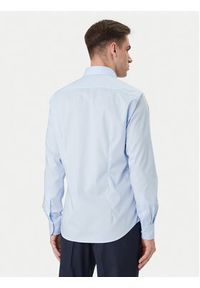 TOMMY HILFIGER - Tommy Hilfiger Koszula MW0MW43122 Błękitny Slim Fit. Kolor: niebieski. Materiał: bawełna #4