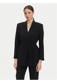 Armani Exchange Marynarka XW000663 AF10872 UC001 Czarny Regular Fit. Kolor: czarny. Materiał: syntetyk #1