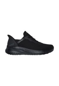 skechers - Buty męskie SKECHERS Slip-ins Bobs Squad Chaos Daily Hype. Kolor: brązowy, zielony, wielokolorowy