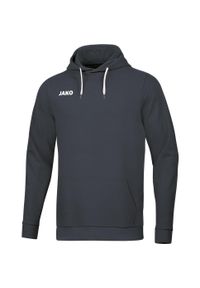 Bluza z kapturem Jako Base. Okazja: na co dzień. Typ kołnierza: kaptur. Kolor: niebieski. Styl: casual, sportowy #2