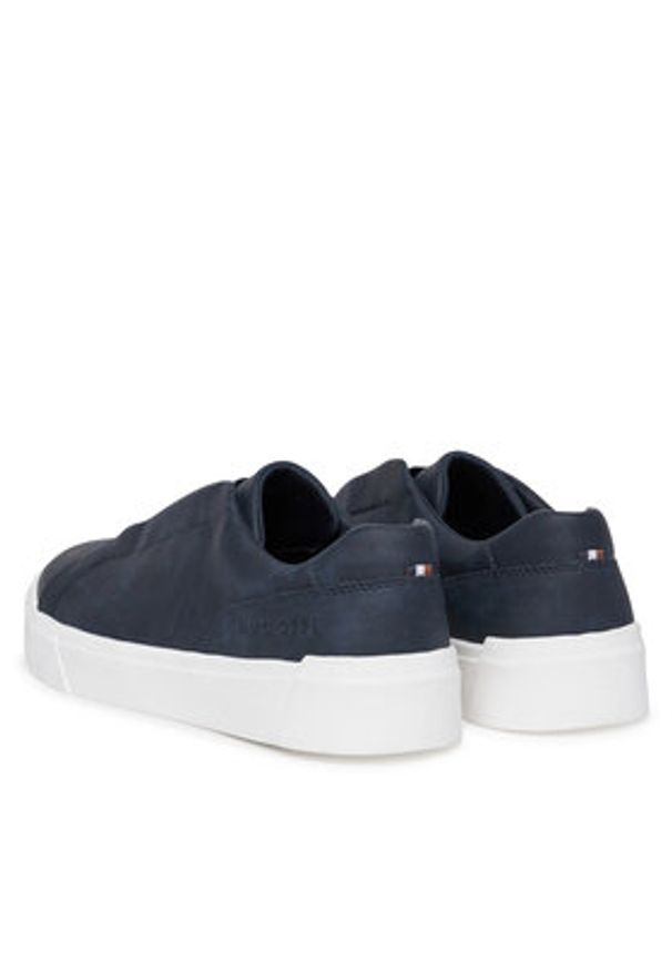 Bugatti Sneakersy 325-AMU60-5000 Granatowy. Kolor: niebieski. Materiał: zamsz, skóra