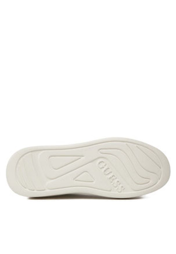 Guess Sneakersy Elbina FLJELB LEA12 Biały. Kolor: biały. Materiał: skóra