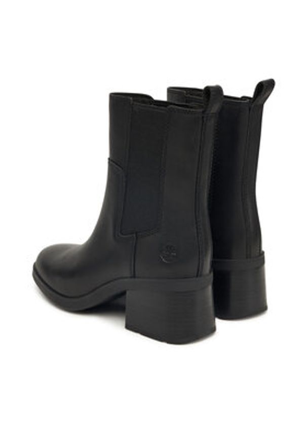 Timberland Botki Bellevaux TB0A424XW021 Czarny. Kolor: czarny. Materiał: skóra