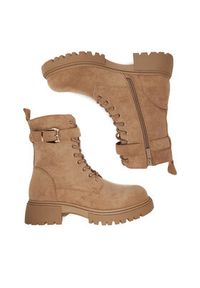 DeeZee Trzewiki 5699 Beżowy. Kolor: beżowy. Materiał: materiał #7