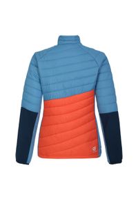 DARE 2B - Damska Kurtka Hybrydowa Lexan. Kolor: niebieski, pomarańczowy, wielokolorowy. Sport: turystyka piesza