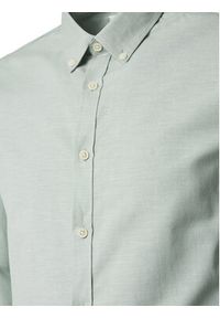 Lindbergh Koszula 30-203174 Zielony Slim Fit. Kolor: zielony. Materiał: bawełna