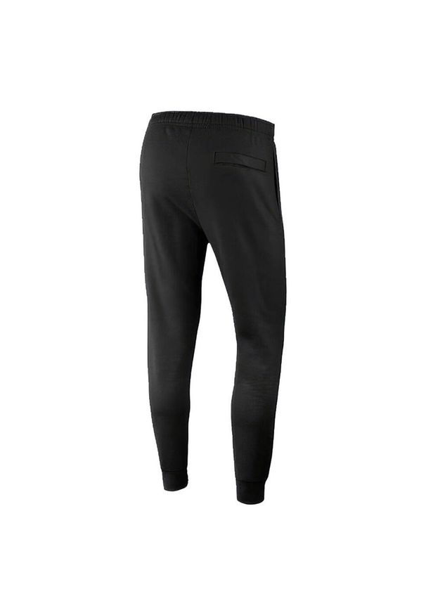 Nike - Spodnie Do Joggingu Męskie Polar Sportswear Club. Kolor: czarny. Materiał: polar. Sport: bieganie