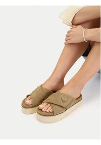 Roxy Klapki CWBEOB-HY22031-2 Beżowy. Kolor: beżowy. Materiał: materiał #9