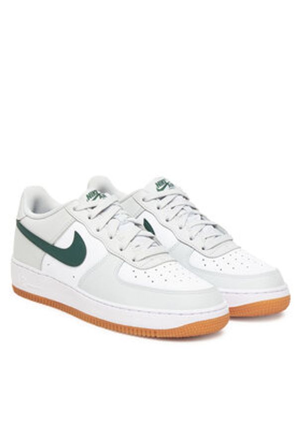 Nike Sneakersy Air Force 1 (GS) CT3839 007 Biały. Kolor: biały. Materiał: skóra. Model: Nike Air Force
