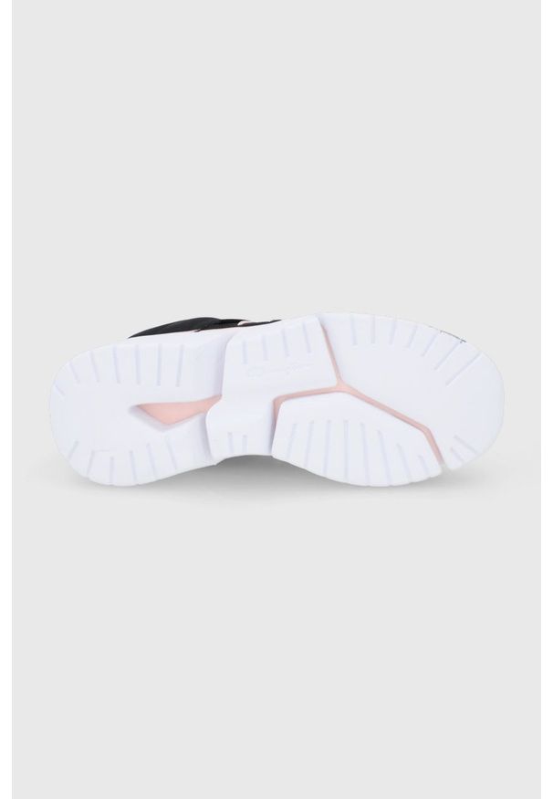 Champion - Buty. Nosek buta: okrągły. Zapięcie: sznurówki. Kolor: czarny. Materiał: materiał
