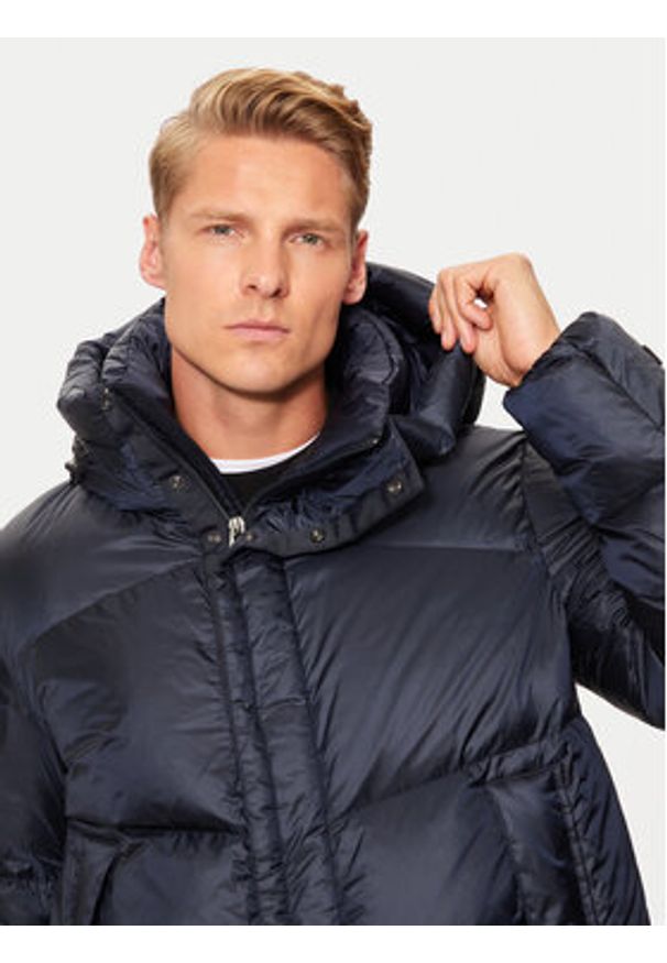 Woolrich Kurtka puchowa CFWOOU0968MRUT3664 Granatowy Regular Fit. Kolor: niebieski. Materiał: syntetyk