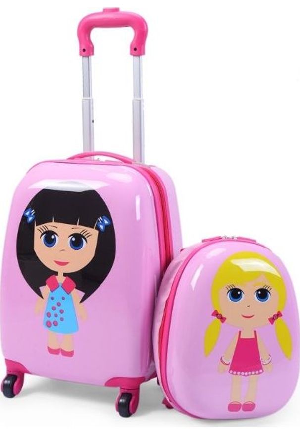 Costway Plecak i walizka dla dziecka bagaż podręczny
