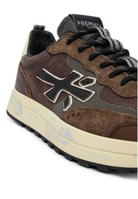 Premiata Sneakersy NOUS VAR 7725 Szary. Kolor: szary. Materiał: zamsz, skóra