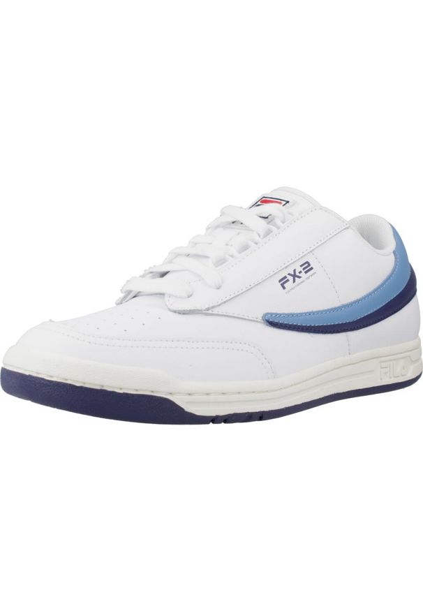 Fila - Kapcie FILA ORIGINAL TENNIS 83 Biały. Kolor: biały. Materiał: syntetyk, tkanina, skóra. Sport: turystyka piesza
