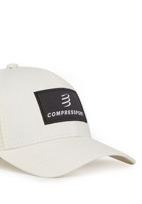 Compressport Czapka z daszkiem XHWU6980018TU Écru. Kolor: kremowy. Materiał: bawełna #3
