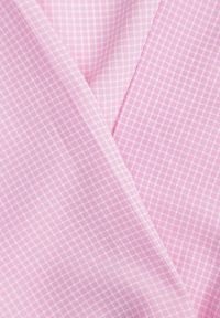 Born2be - Różowy Kombinezon z Gumką w Pasie i Kopertowym Dekoltem Eppenia. Okazja: na co dzień. Kolor: różowy. Długość: krótkie. Styl: elegancki, casual #2