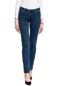 Lee - DAMSKIE SPODNIE JEANSOWE LEE Marion Straight DARK JONI L301PHWV #6