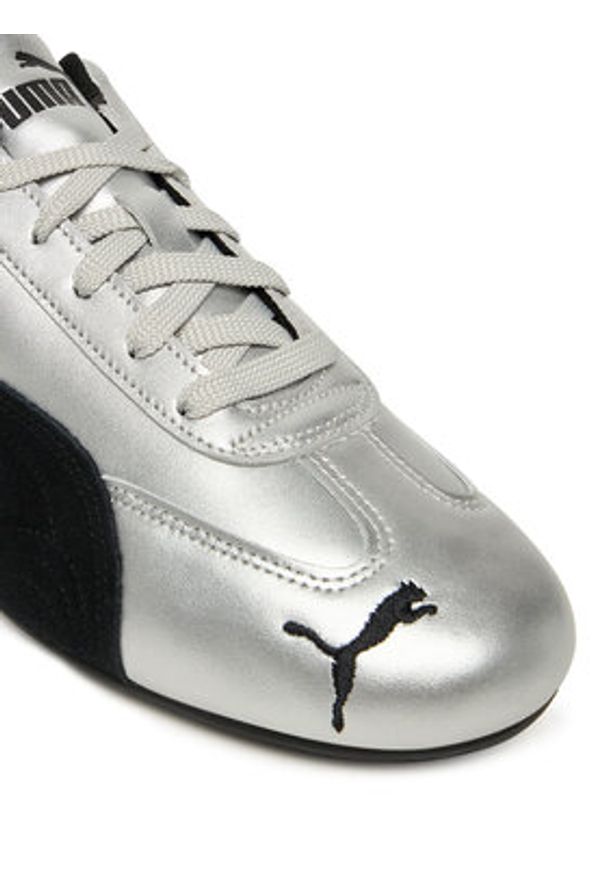 Puma Sneakersy Speedcat Metallic 403689 01 M Srebrny. Kolor: srebrny. Materiał: skóra