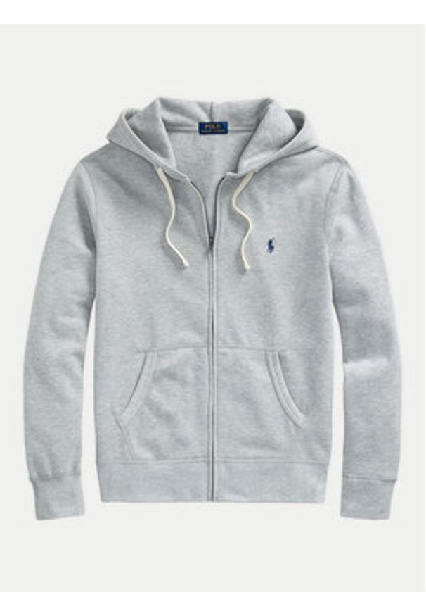 Polo Ralph Lauren Bluza 710813297002 Szary Regular Fit. Typ kołnierza: polo. Kolor: szary. Materiał: syntetyk