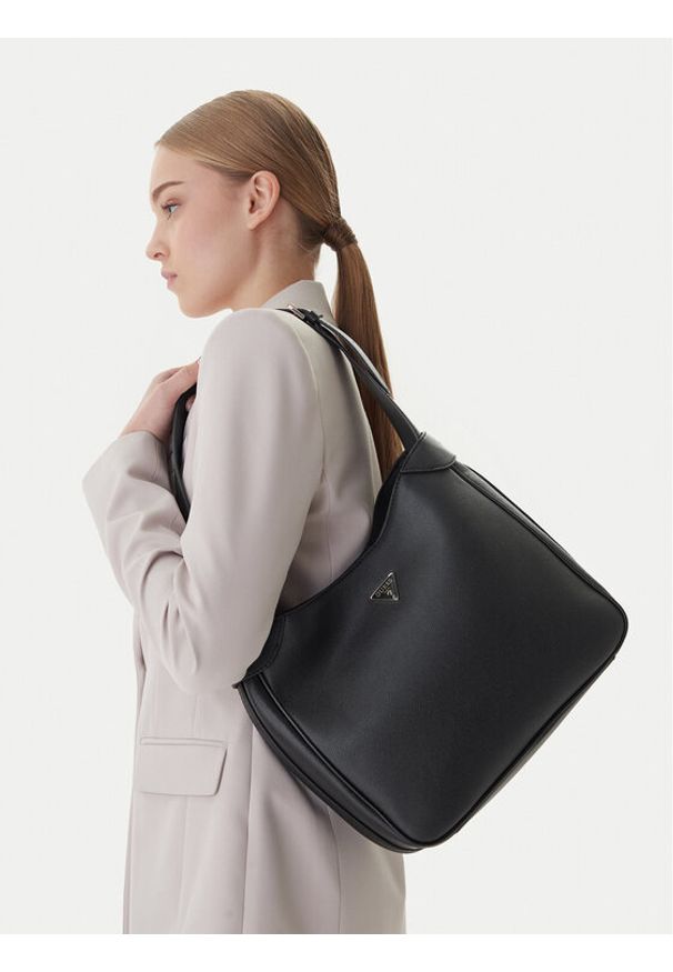 Guess Torebka HWBG95 19020 Czarny. Kolor: czarny. Materiał: skórzane