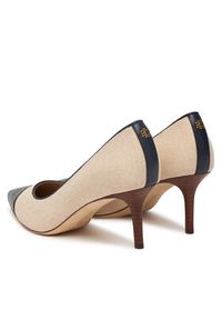 Lauren Ralph Lauren - LAUREN RALPH LAUREN Szpilki 802P10395002 Beżowy. Kolor: beżowy. Materiał: materiał. Obcas: na szpilce #4