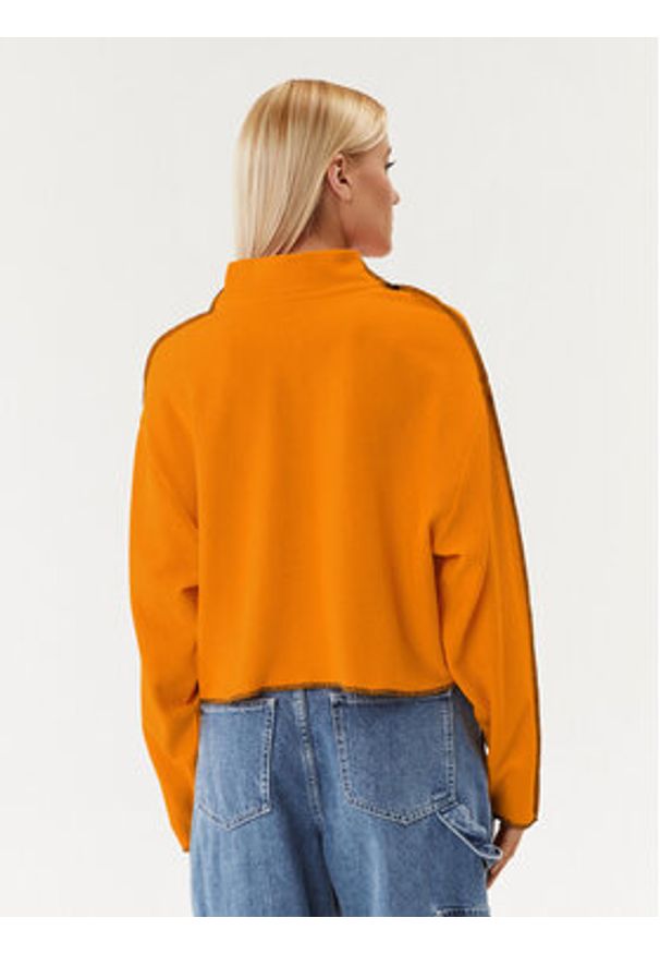 Ellesse Bluzka Vetro SGP15937 Pomarańczowy Oversize. Kolor: pomarańczowy. Materiał: bawełna