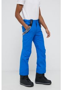 CMP Spodnie męskie. Kolor: niebieski. Materiał: tkanina, syntetyk, włókno, puch. Wzór: gładki #1