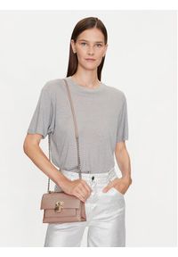 DKNY Torebka Evie Sm Flap Cbody R41ERC64 Różowy. Kolor: różowy. Materiał: skórzane