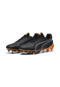 Puma - Buty piłkarskie unisex KING ULTIMATE MxSG PUMA. Kolor: czarny, żółty, pomarańczowy, szary, wielokolorowy. Sport: piłka nożna