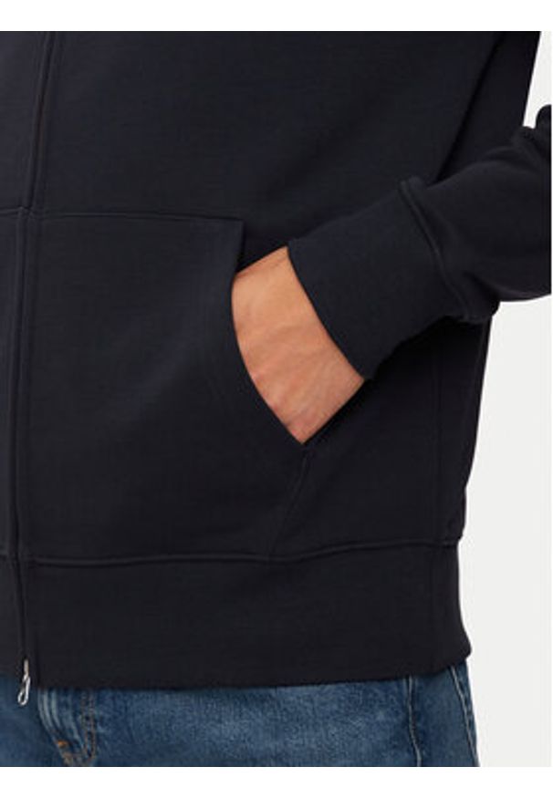 GANT - Gant Bluza Shield 2008006 Granatowy Regular Fit. Kolor: niebieski. Materiał: bawełna