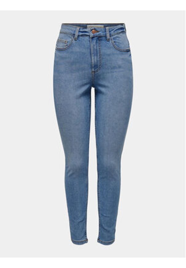 JDY Jeansy Moon 15322258 Niebieski Skinny Fit. Kolor: niebieski