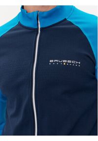 Brubeck Bluza LS1408M Granatowy Regular Fit. Kolor: niebieski. Materiał: syntetyk #5