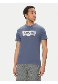 Levi's® T-Shirt Classic 22491-1812 Niebieski Standard Fit. Kolor: niebieski. Materiał: bawełna #1