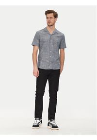 Blend Koszula 20717676 Niebieski Regular Fit. Kolor: niebieski. Materiał: bawełna