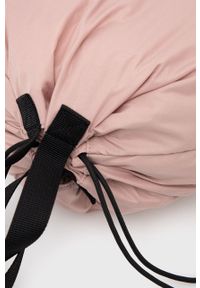 Hugo Plecak kolor różowy gładki. Kolor: różowy. Materiał: poliester, bawełna. Wzór: gładki