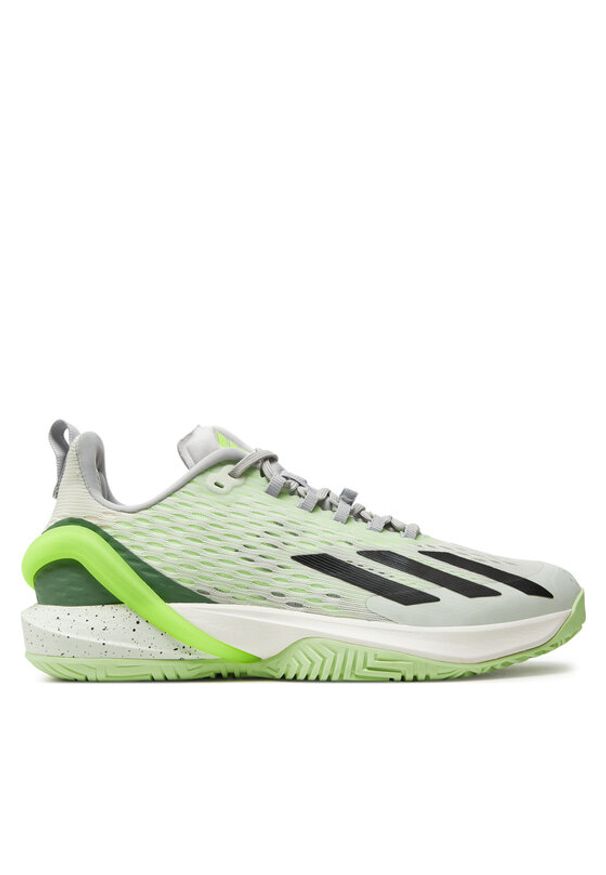 Adidas - adidas Buty do tenisa adizero Cybersonic Men IF0435 Zielony. Kolor: zielony. Materiał: mesh, materiał. Sport: tenis