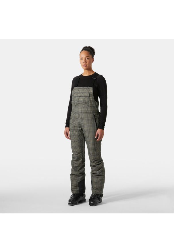 Damski kombinezon narciarski Helly Hansen Legendary Bib. Kolor: brązowy. Sezon: zima. Sport: narciarstwo