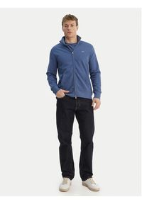 GANT - Gant Bluza Shield 2008006 Niebieski Regular Fit. Kolor: niebieski. Materiał: bawełna #5