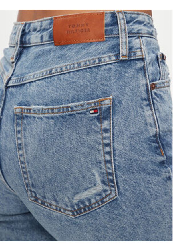 TOMMY HILFIGER - Tommy Hilfiger Jeansy Classic WW0WW39626 Niebieski Straight Fit. Kolor: niebieski