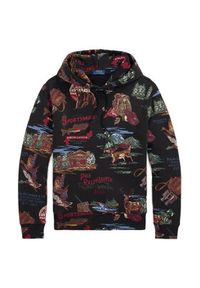 Polo Ralph Lauren Bluza 710980790001 Czarny Regular Fit. Typ kołnierza: polo. Kolor: czarny. Materiał: bawełna #3