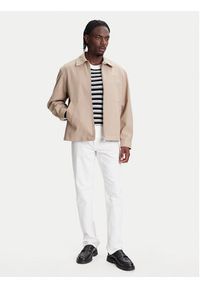 TOMMY HILFIGER - Tommy Hilfiger Kurtka przejściowa F1 Movie Mechanics MW0MW41370 Beżowy Regular Fit. Kolor: beżowy. Materiał: bawełna #3