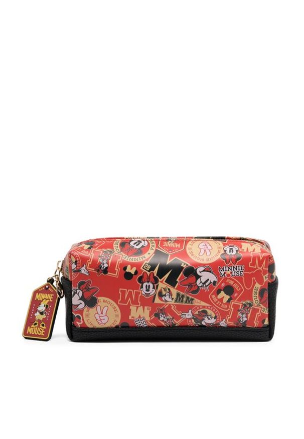 Mickey&Friends Kosmetyczka ACCCS-AW23-15DSTC Czerwony. Kolor: czerwony